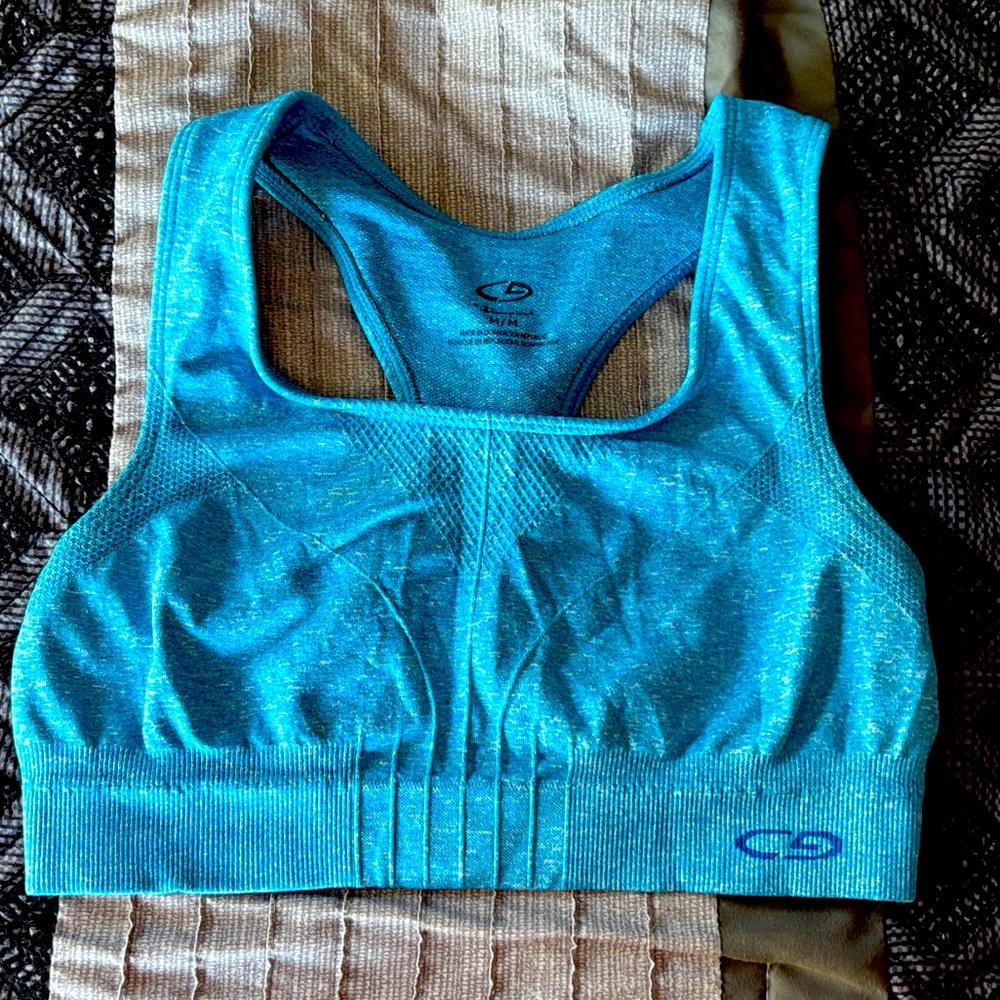 EUC Champion Teal Sports Bra